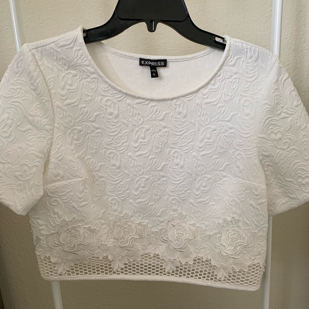 Express crop blouse